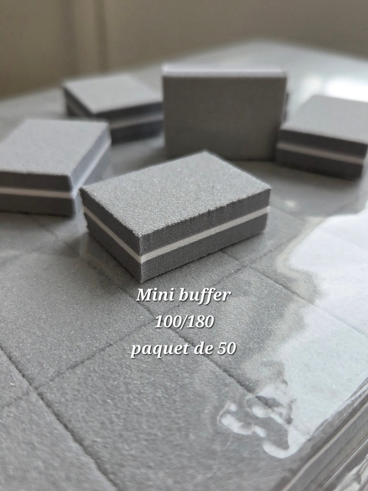 MINI SANDING BLOCK GREY 100/180