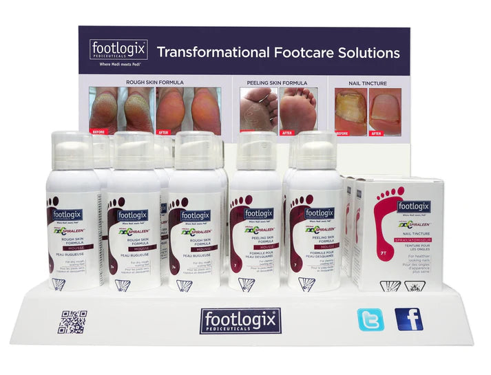 ANTIMICROBIAL SOLUTIONS DISPLAY - FOOTLOGIX