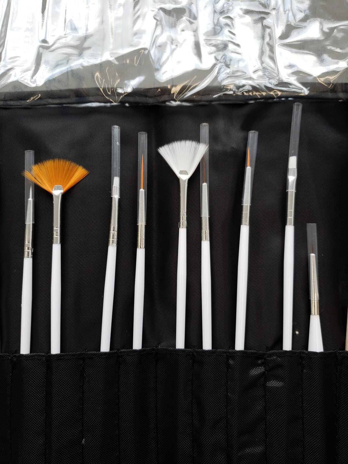 NAIL ART BRUSHES | WITH CASE - 20 PCS