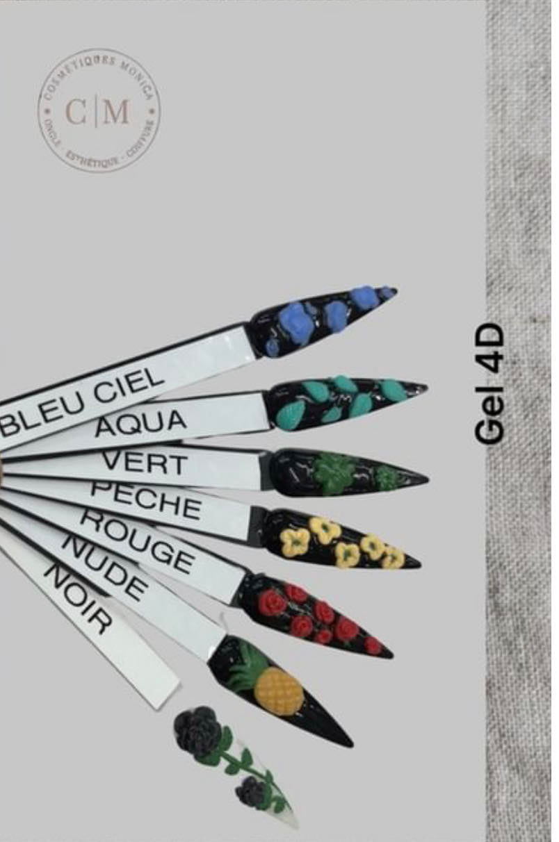 4D GEL | MONICA COSMETICS 