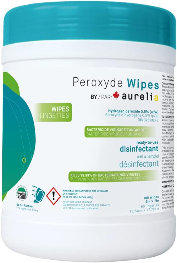 CLEANING AND DISINFECTING WIPES - AURELIA