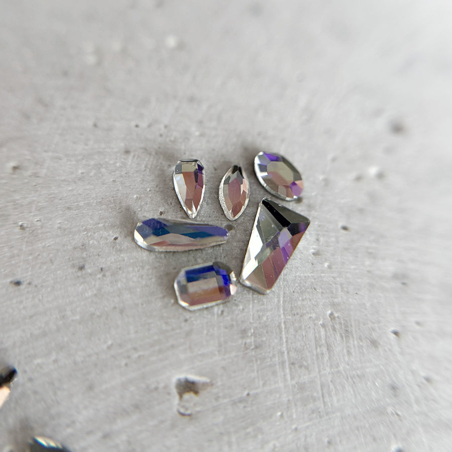 DIAMANTS FORMES | CLAIRE REFLET BLEUTÉ | MINI OCTOGONE - MEM