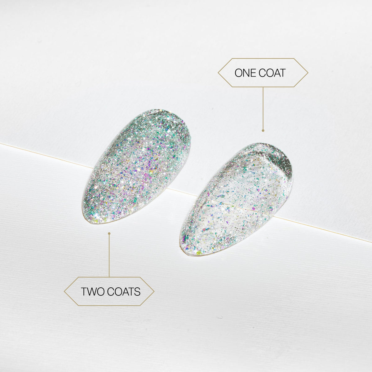 WAKEY REIKI | FLASH GLITTER - GEL NAIL POLISH - AFTER NAILS