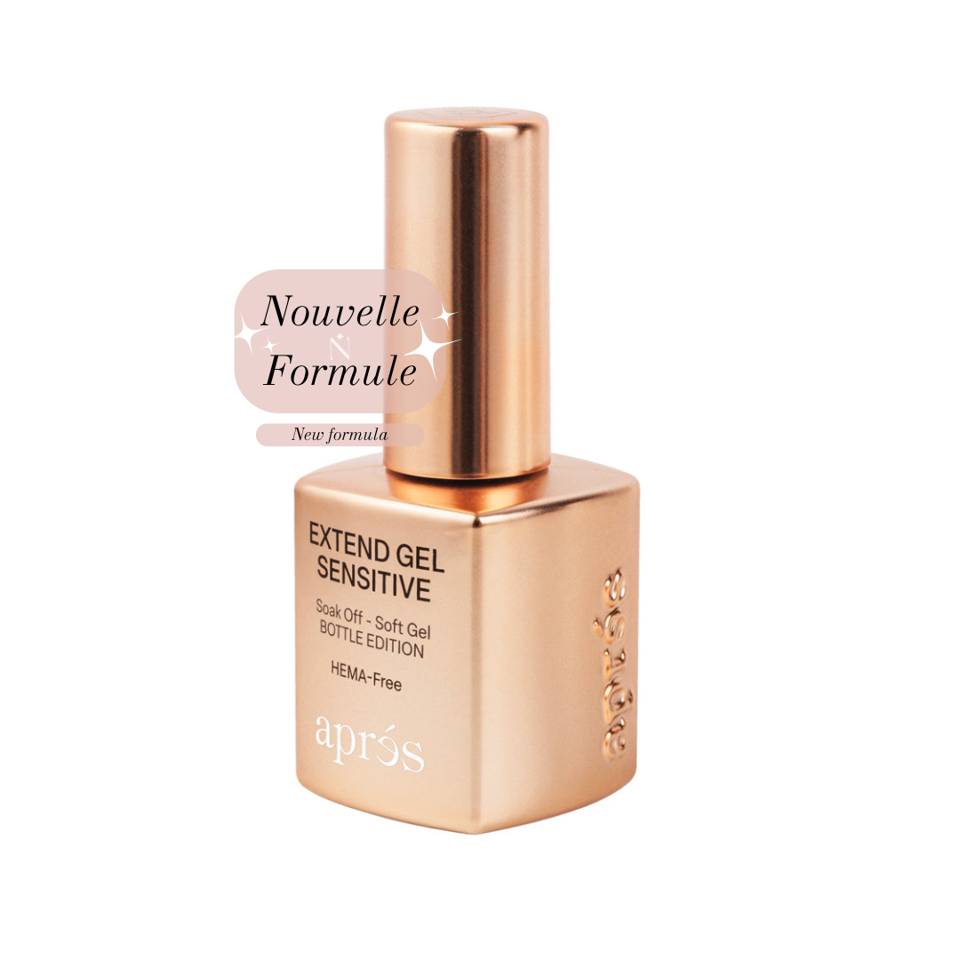 APRES EXTEND GEL SENSITIVE IN BOTTLE EDITION - 2 FORMATS | NEW FORMULA