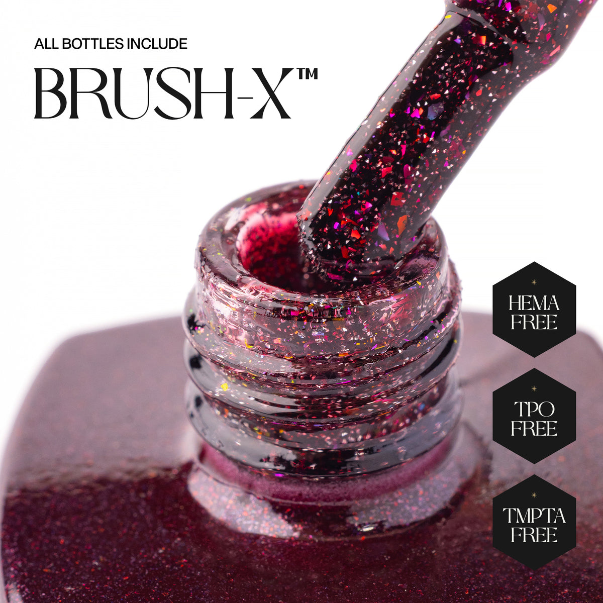 NIGHT BLOOM | FLASH GLITTER - VERNIS GEL - APRÉS NAIL