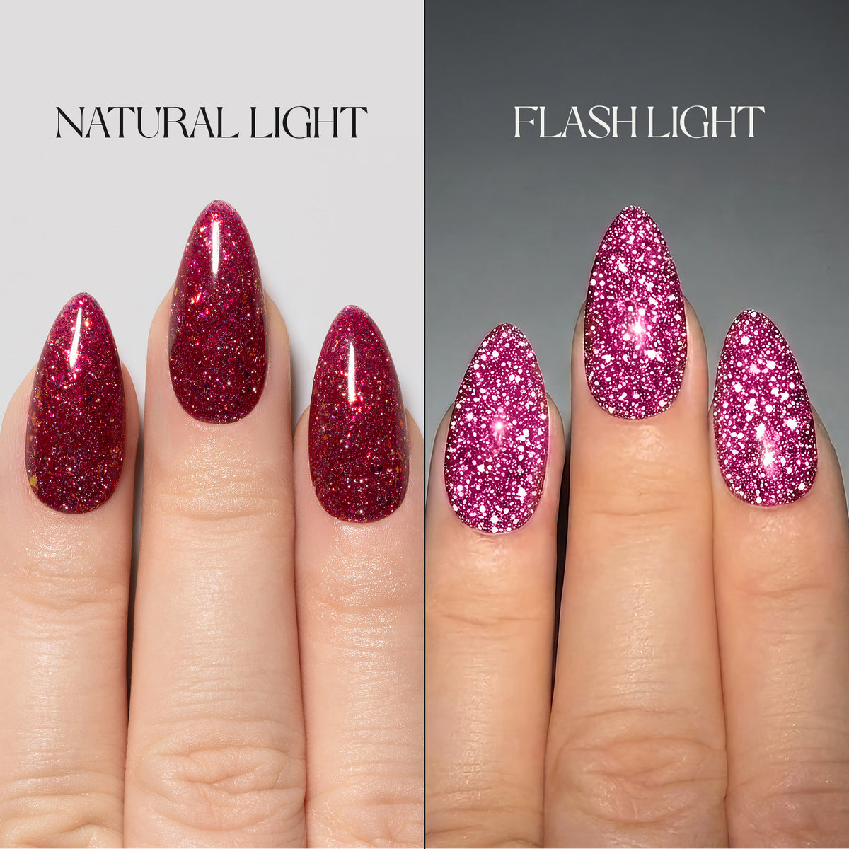 MIGHTY HECATE | FLASH GLITTER - VERNIS GEL - APRÉS NAIL