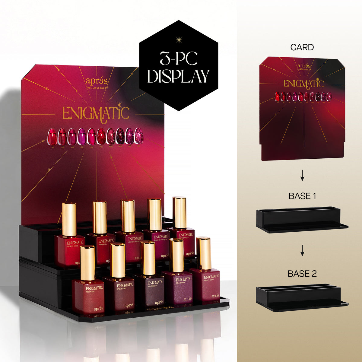 PRÉSENTOIR ET NUANCIER | ENIGMATIC - APRÉS NAIL