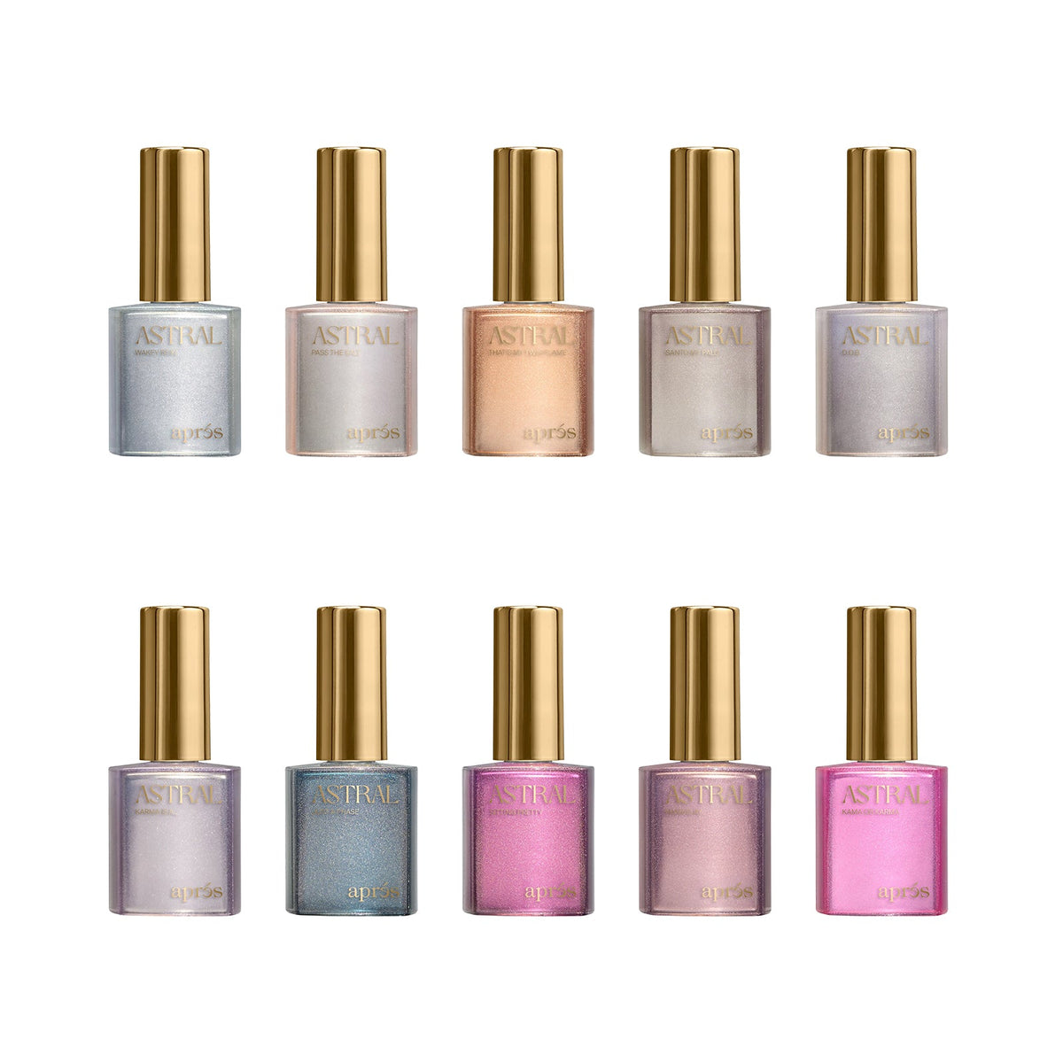 ENSEMBLE FLASH GLITTER RADIANT SHINE | COLLECTION ASTRAL - APRÉS NAIL