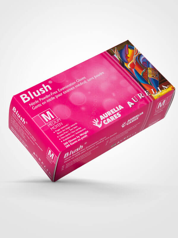NITRILE GLOVES | BLUSH - AURELIA