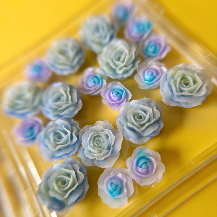 3D FLOWERS | BLUE - MEM