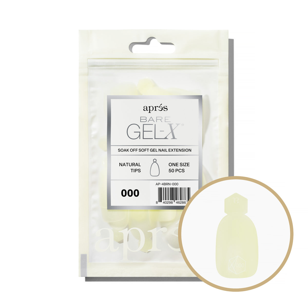 BARE GEL-X | NATURAL | REFILL BAG - APRÉS NAIL