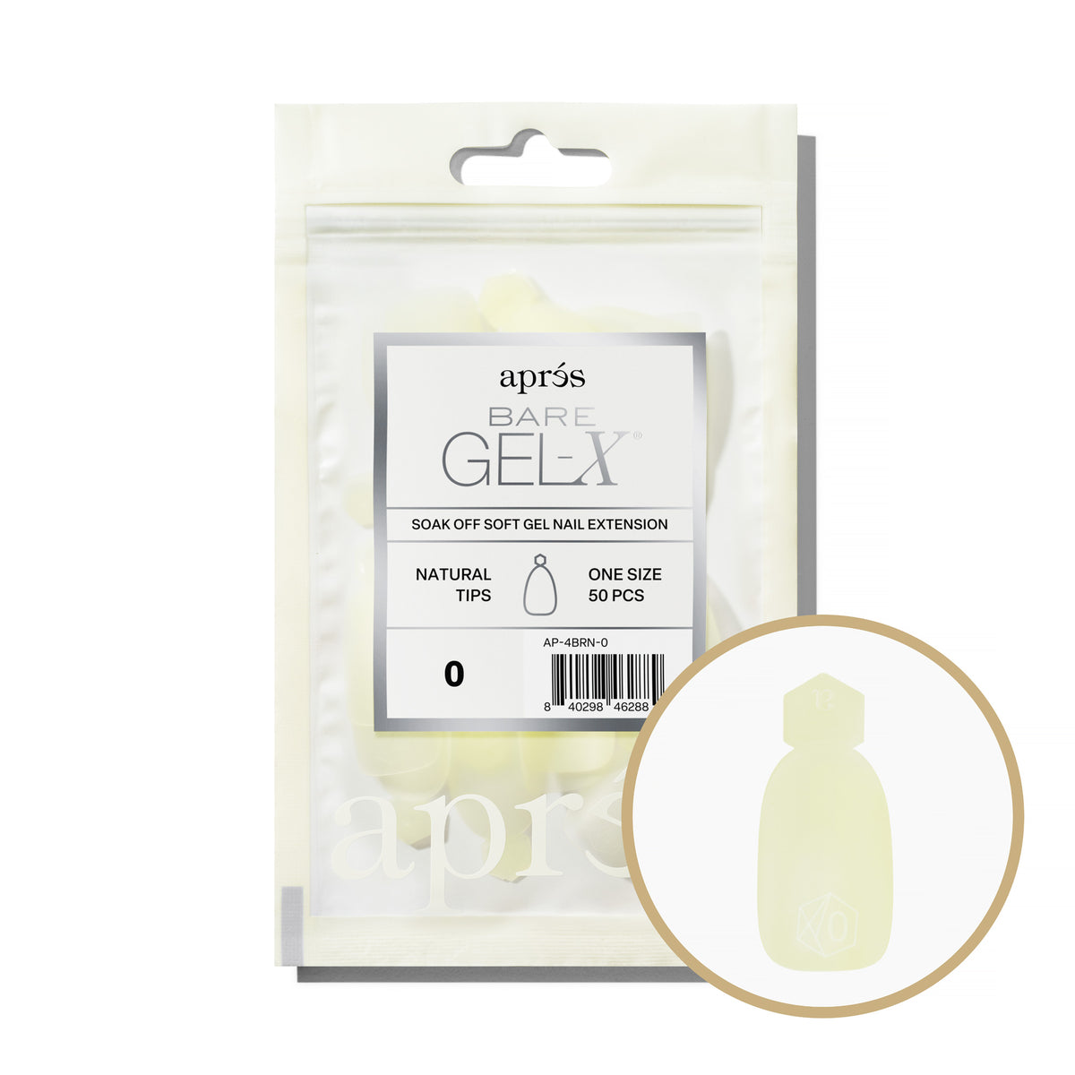 BARE GEL-X | NATURAL | REFILL BAG - APRÉS NAIL