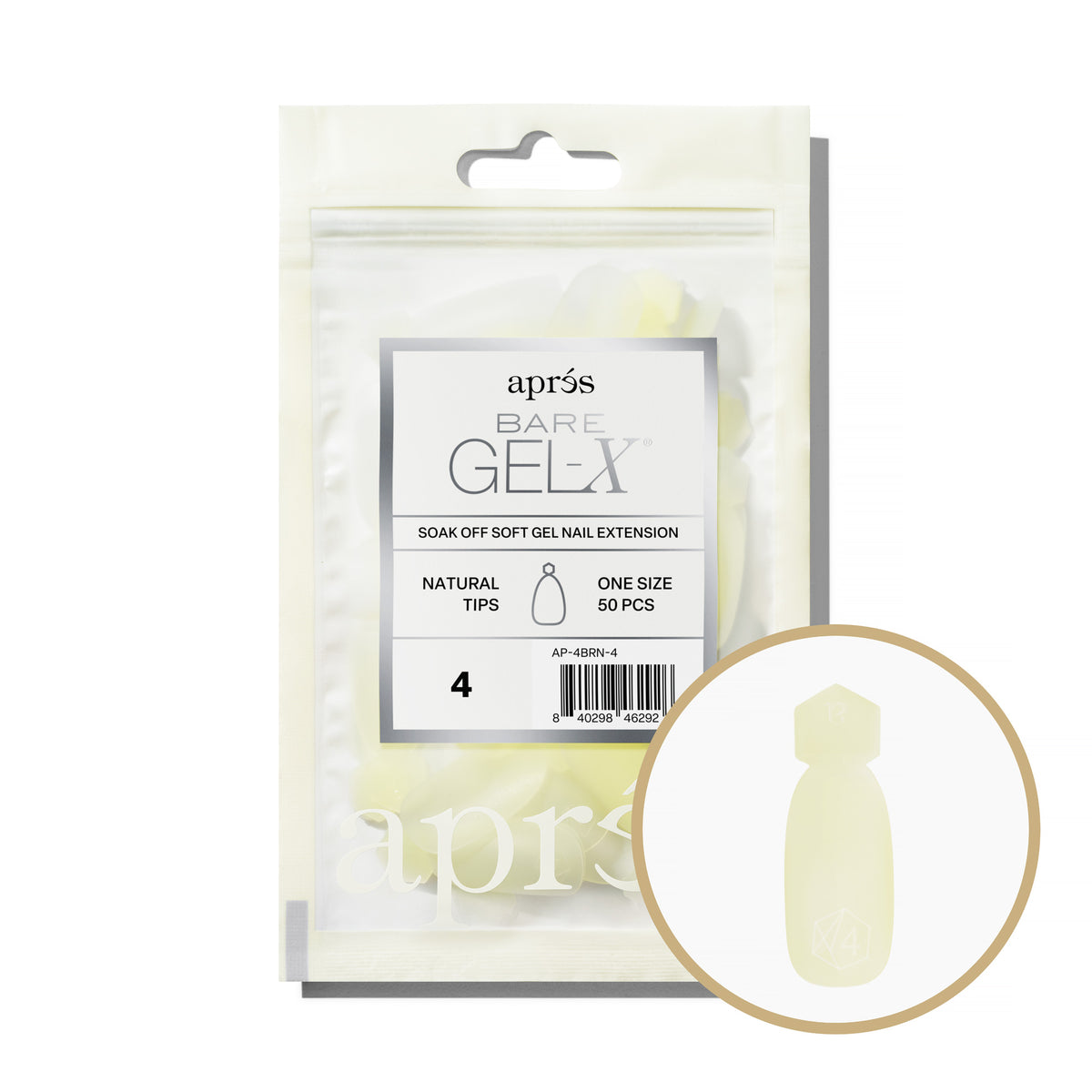 BARE GEL-X | NATURAL | REFILL BAG - APRÉS NAIL