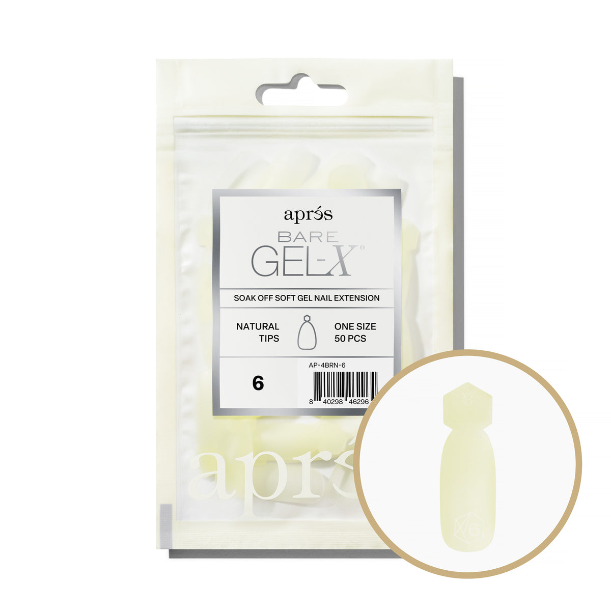 BARE GEL-X | NATURAL | REFILL BAG - APRÉS NAIL