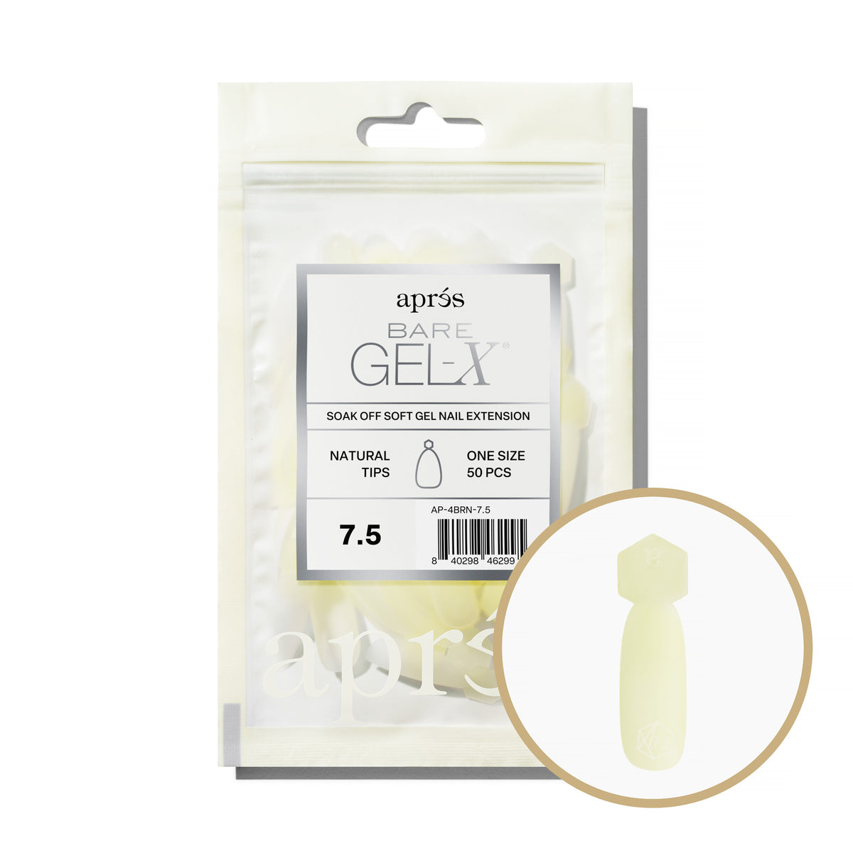 BARE GEL-X | NATURAL | REFILL BAG - APRÉS NAIL
