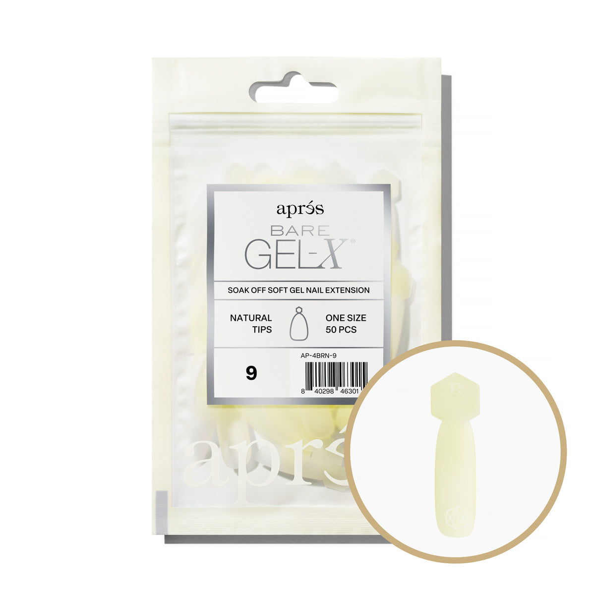 BARE GEL-X | NATURAL | REFILL BAG - APRÉS NAIL
