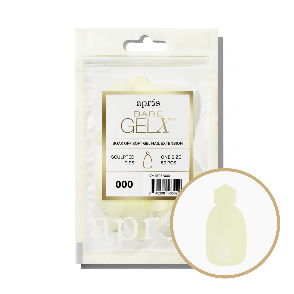 BARE GEL-X | SCULPTED | REFILL BAG - APRÉS NAIL