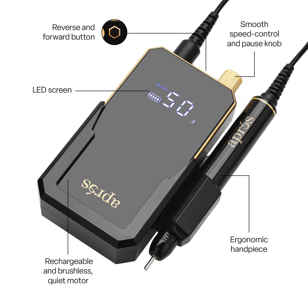 LIME ÉLECTRIQUE | NOIRE - APRÉS NAIL