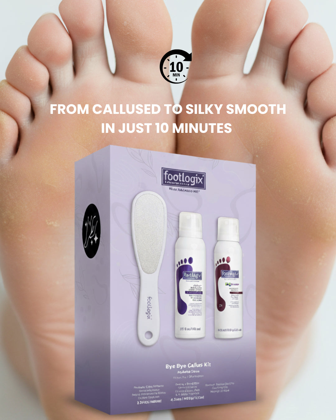 COMBO BYE BYE CALLOSITIES - FOOTLOGIX 