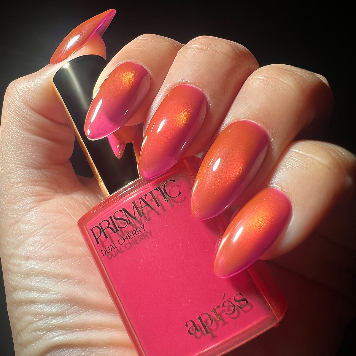 DUAL CHERRY | CAT EYE 2 TONS - VERNIS GEL - APRÉS NAIL