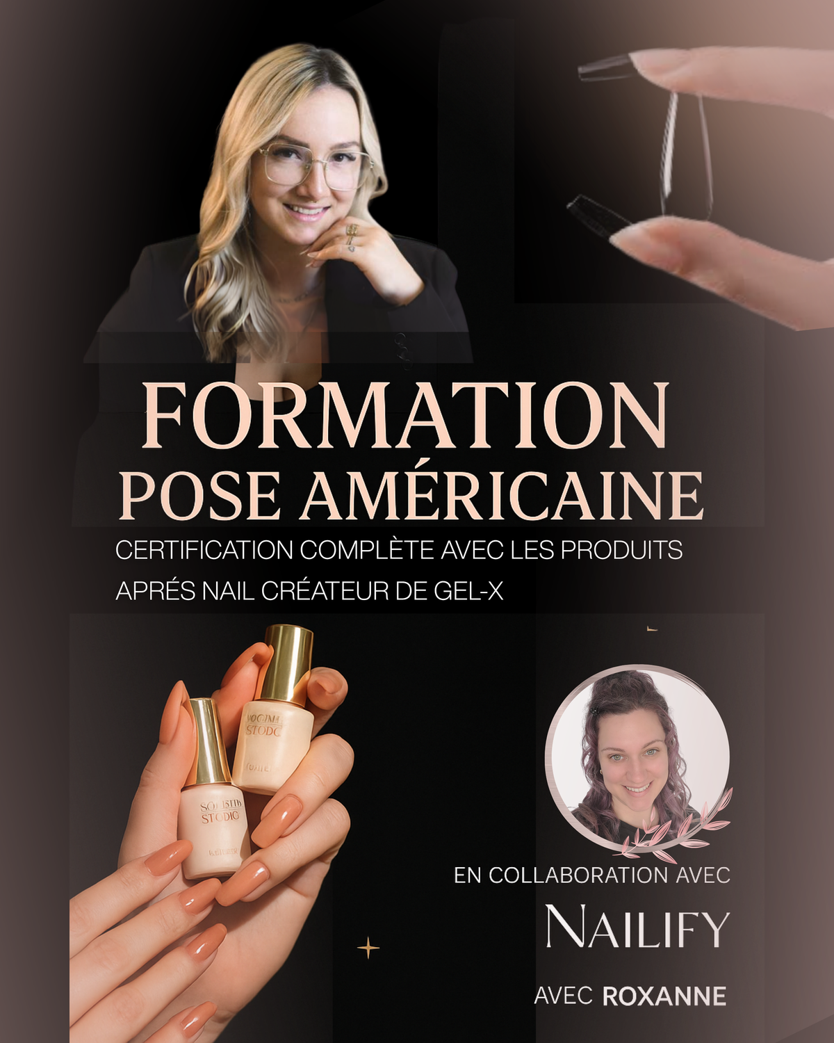 💅 FORMATION POSE AMÉRICAINE – CERTIFICATION AVEC SAVANNAH