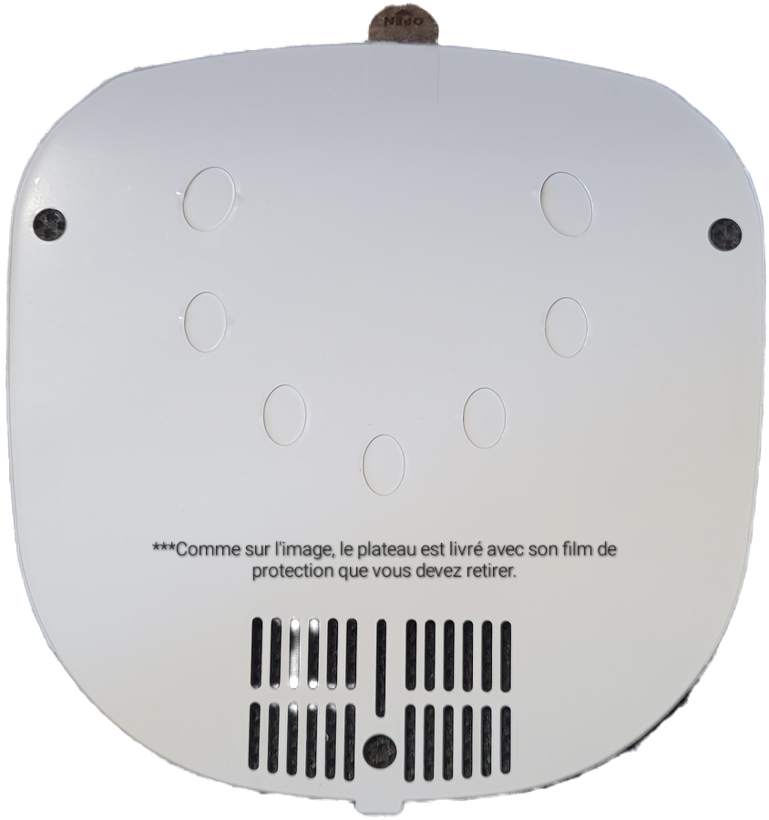 PLATEAU MÉTALLIQUE DE REMPLACEMENT POUR LAMPE HYBRID PRO - AKZENTZ