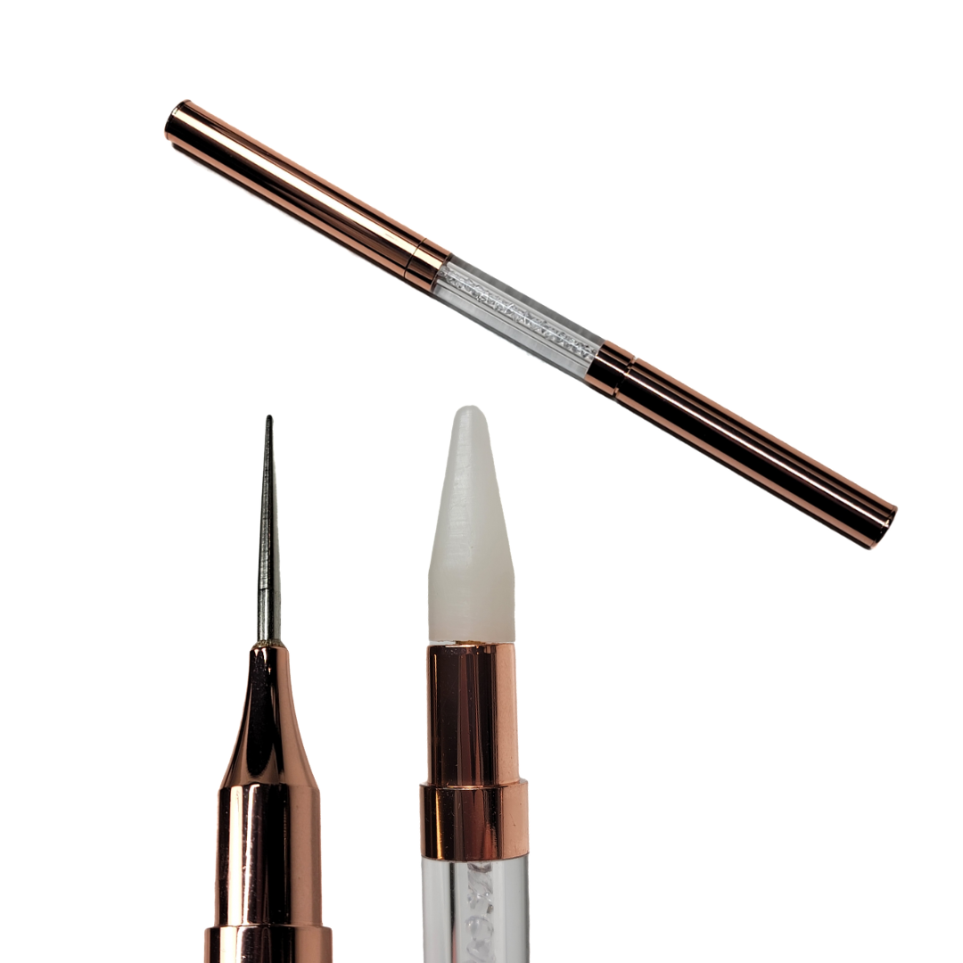 2-ENDED JEWELRY TOOL ROSE GOLD - NAILIFY