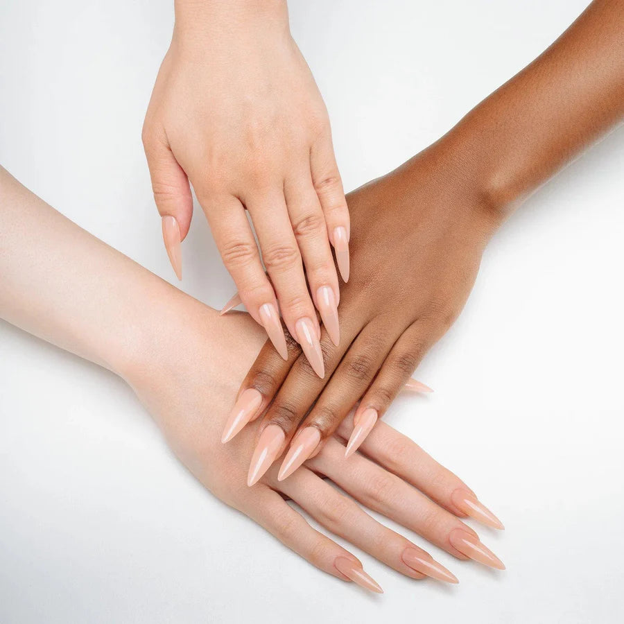 GEL-X NEUTRALS NATURAL EMMA ALMOND MEDIUM BOX OF TIPS 150 PCS