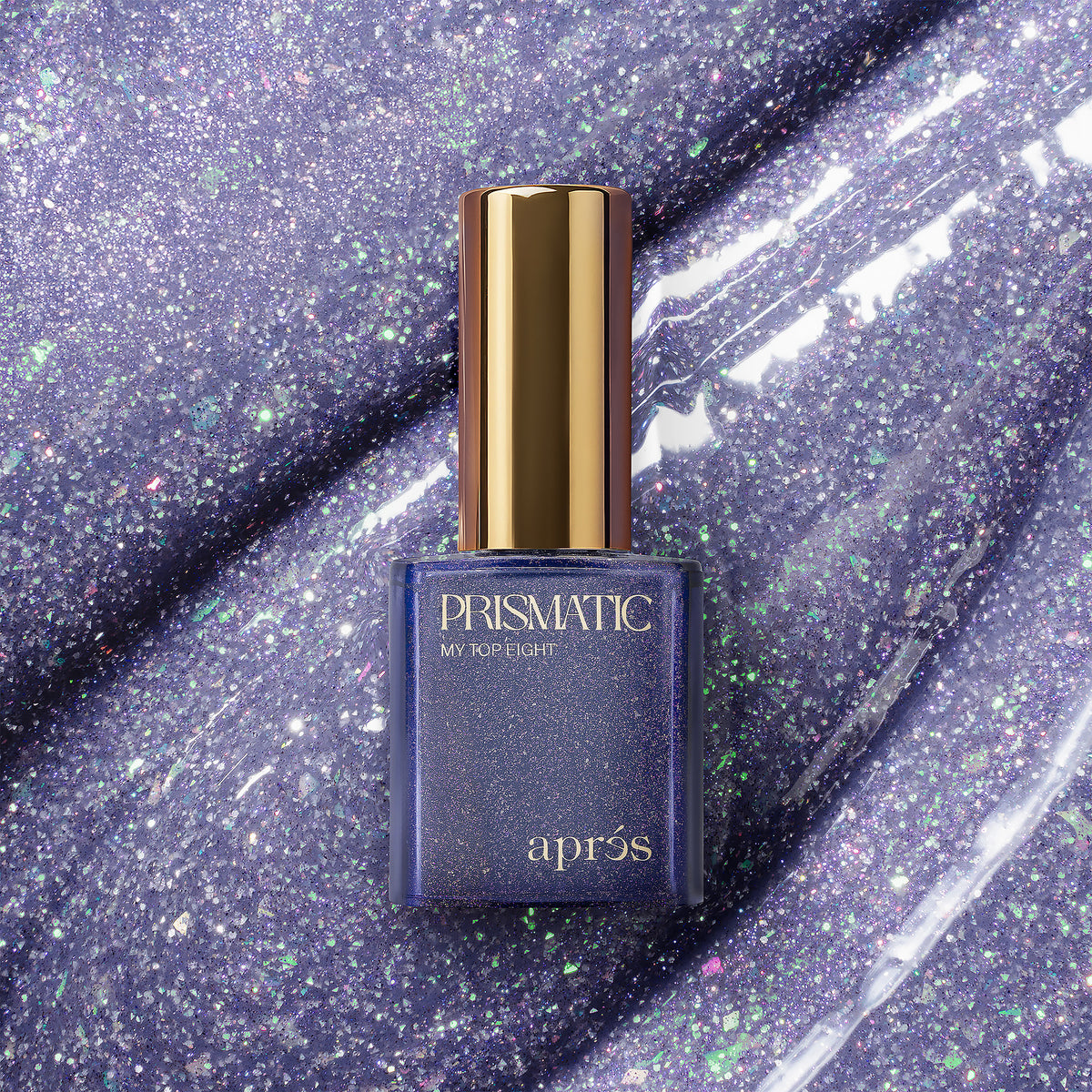 MY TOP EIGHT | GLITTER 2 TONS - VERNIS GEL - APRÉS NAIL