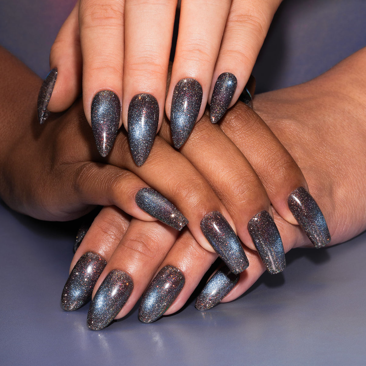 BUFFERING ... | GLITTER 2 TONS - VERNIS GEL - APRÉS NAIL