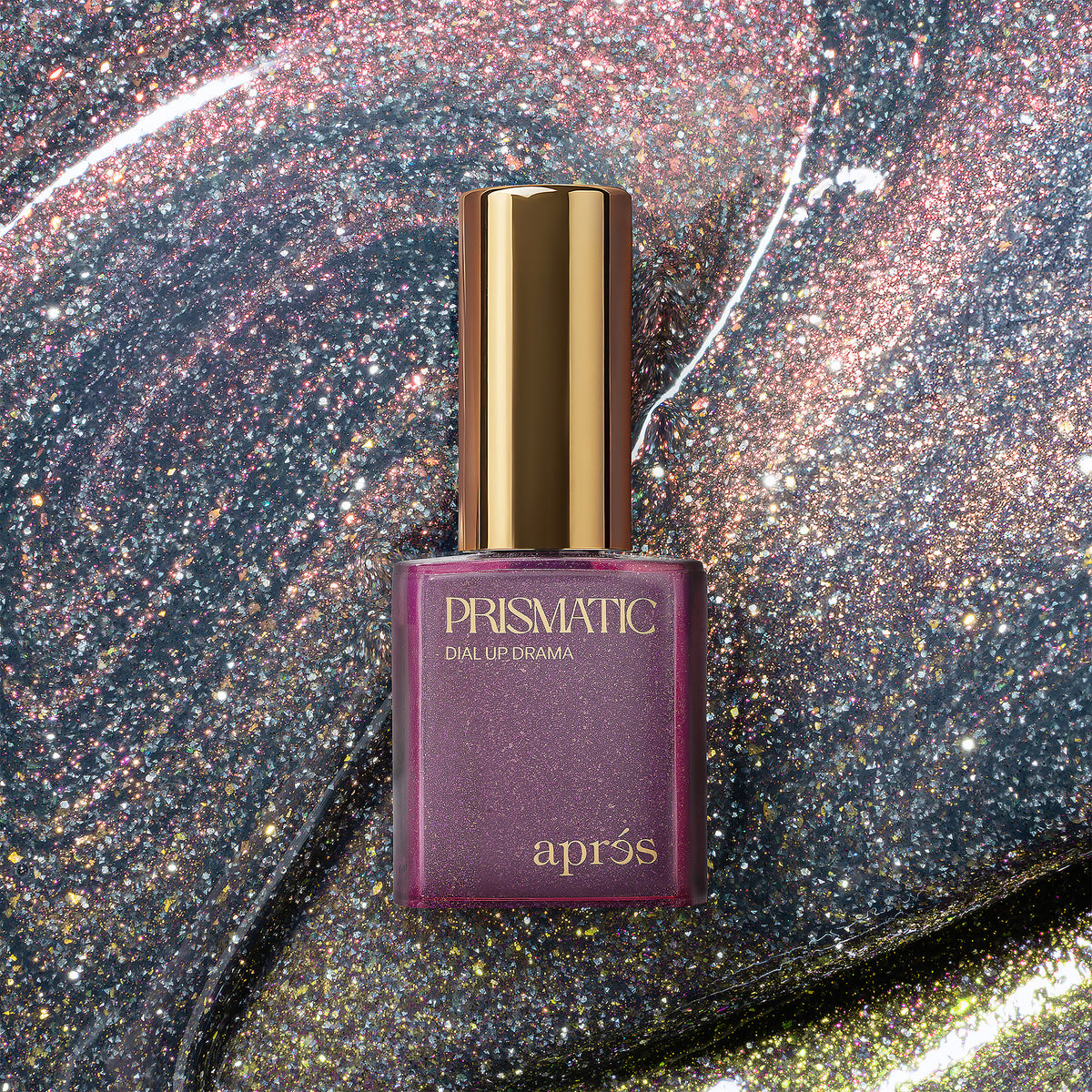 DIAL UP DRAMA | GLITTER 2 TONS - VERNIS GEL - APRÉS NAIL