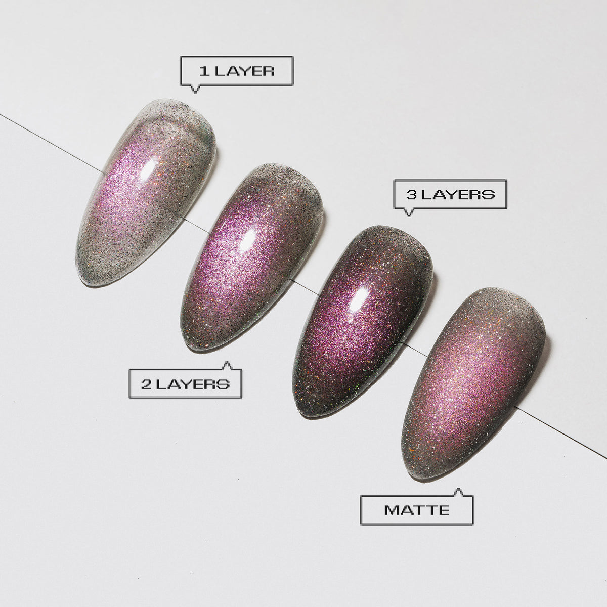 DIAL UP DRAMA | GLITTER 2 TONS - VERNIS GEL - APRÉS NAIL