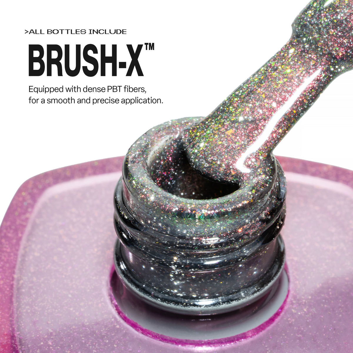DIAL UP DRAMA | GLITTER 2 TONS - VERNIS GEL - APRÉS NAIL