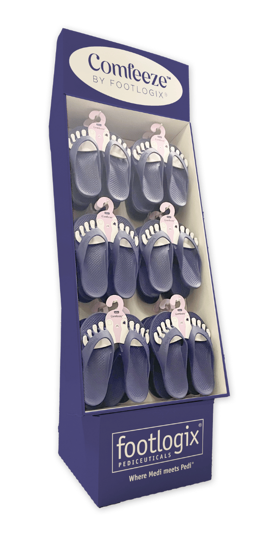 COMFEEZE | SANDAL DISPLAY STAND (60 PAIRS) - FOOTLOGIX