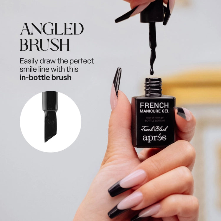 FRENCH MANICURE GEL-FRENCH BLACK