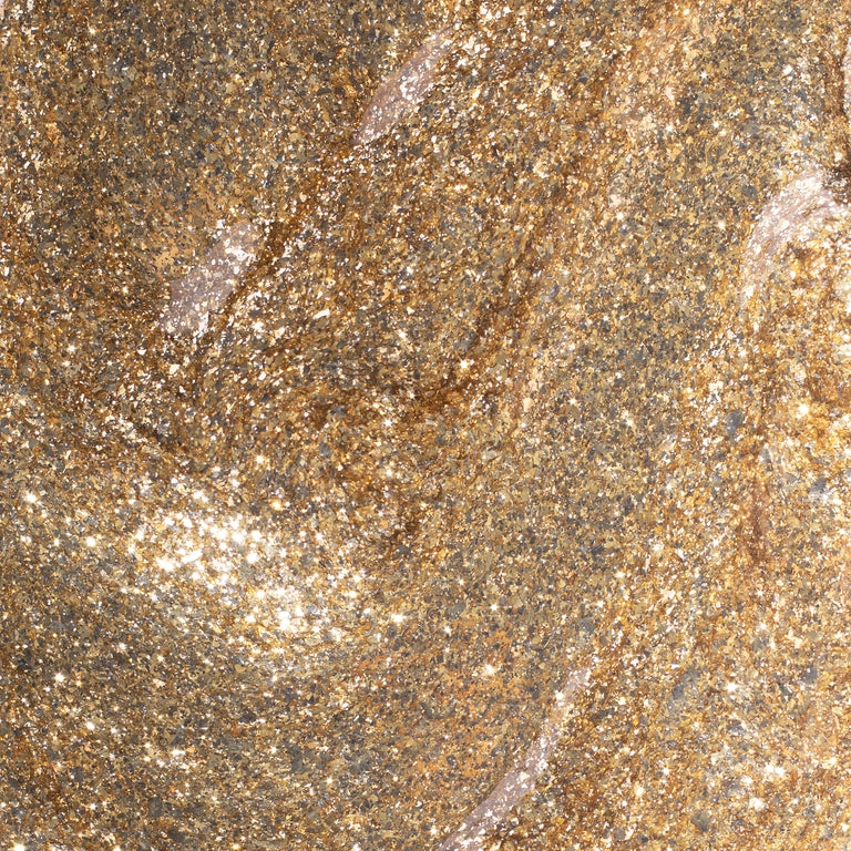 GOLDEN ANNIVERSARY | GLITTER - GEL POLISH - AFTER NAIL 