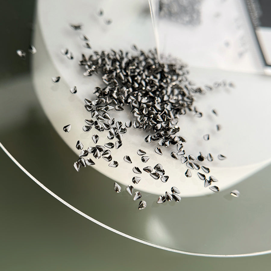 BIJOUX | ARGENT FONCÉ | GOUTTE MOYENNE - MEM