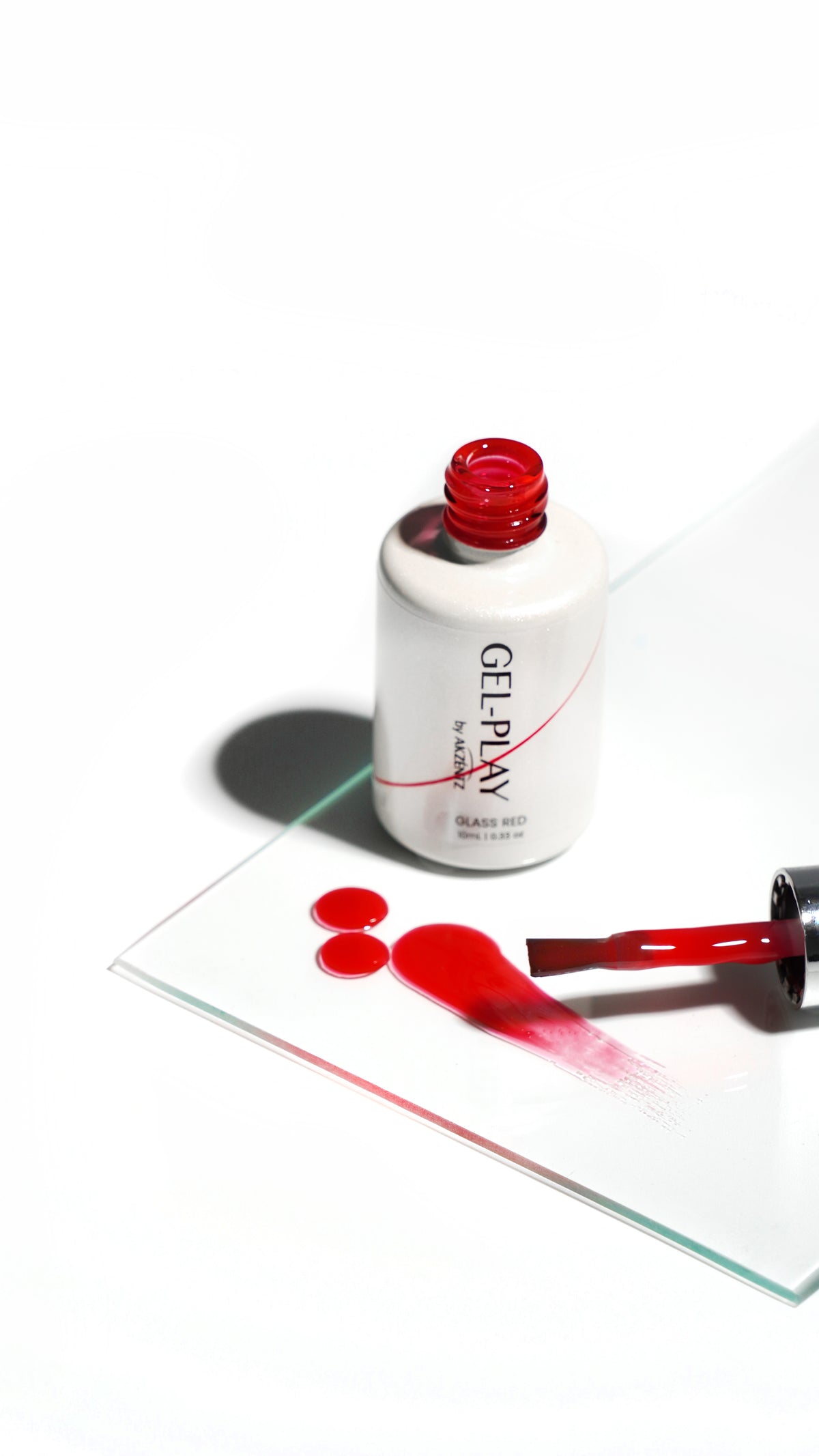 GLASS RED | GEL PLAY IN BOTTLE - AKZENTZ