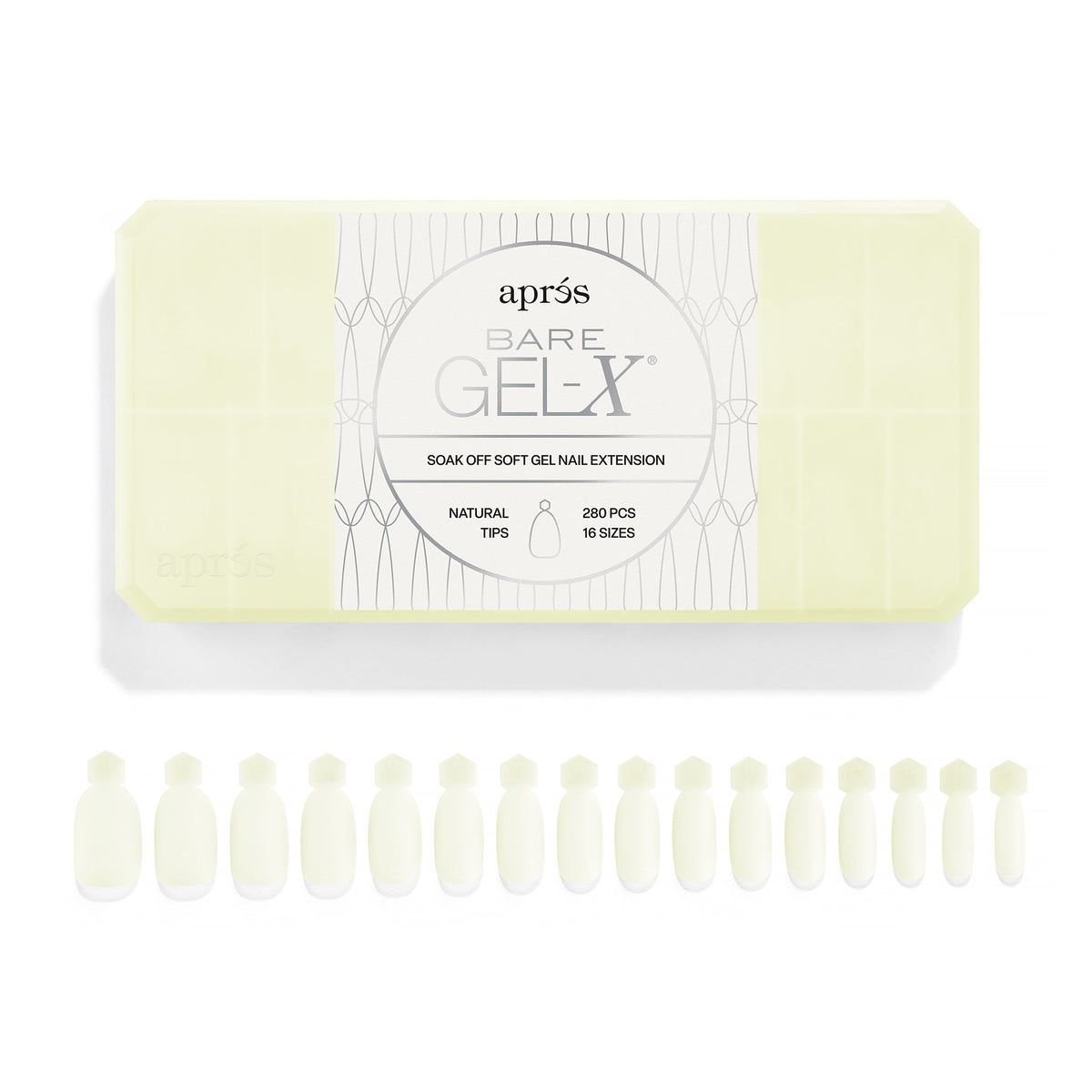 BARE GEL-X SOFT GEL TIPS BOXE | NATURAL OR SCULPTED - APRÉS NAIL