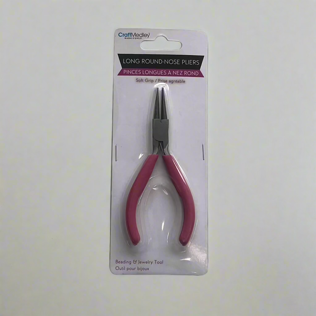 PINCE ARTISANAT - LONGUE À NEZ ROND | CRAFT MEDLEY