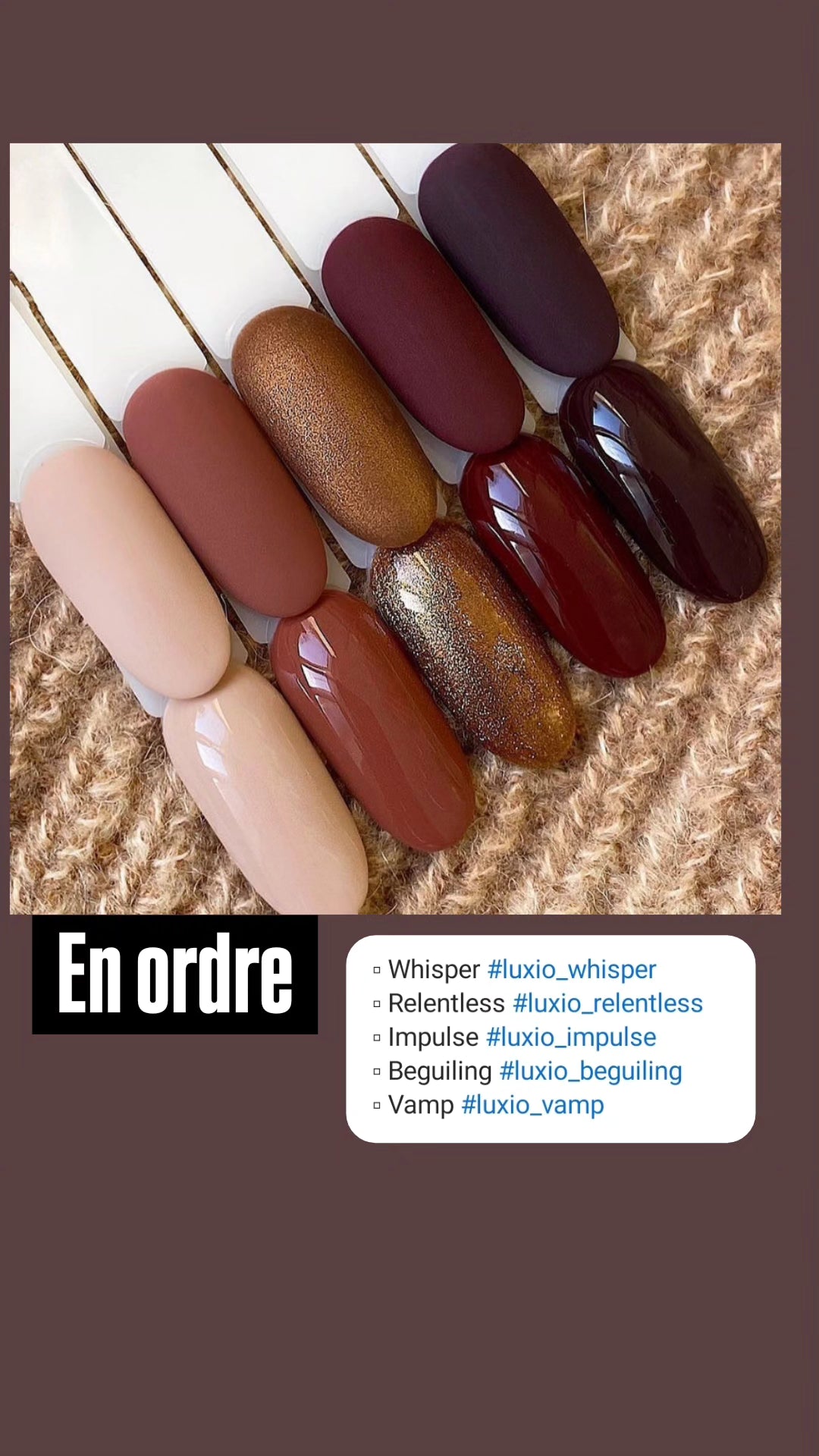 LUXIO VAMP | UV/LED GEL POLISH IN PURPLE BLACK COLOR - AKZENTZ