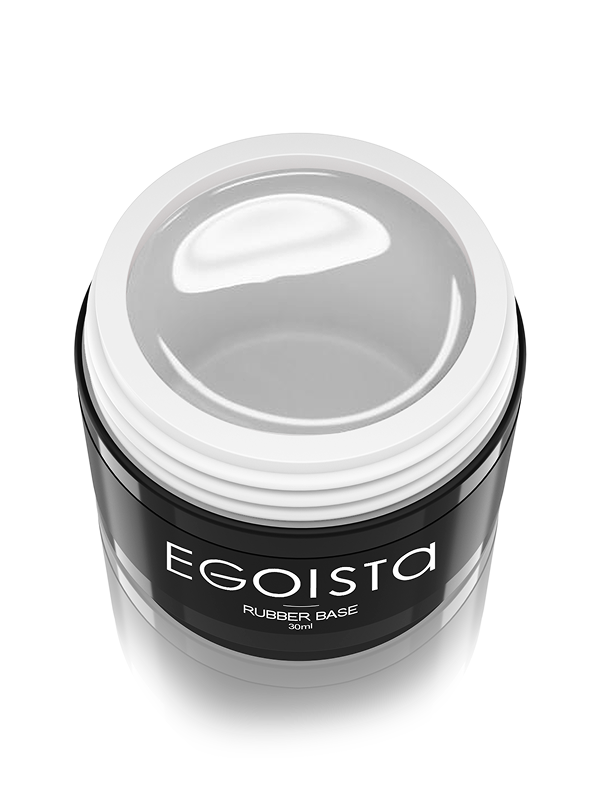 RUBBER BASE CLEAR EGOISTA - CLEAR BASE GEL RUBBER 15 ML