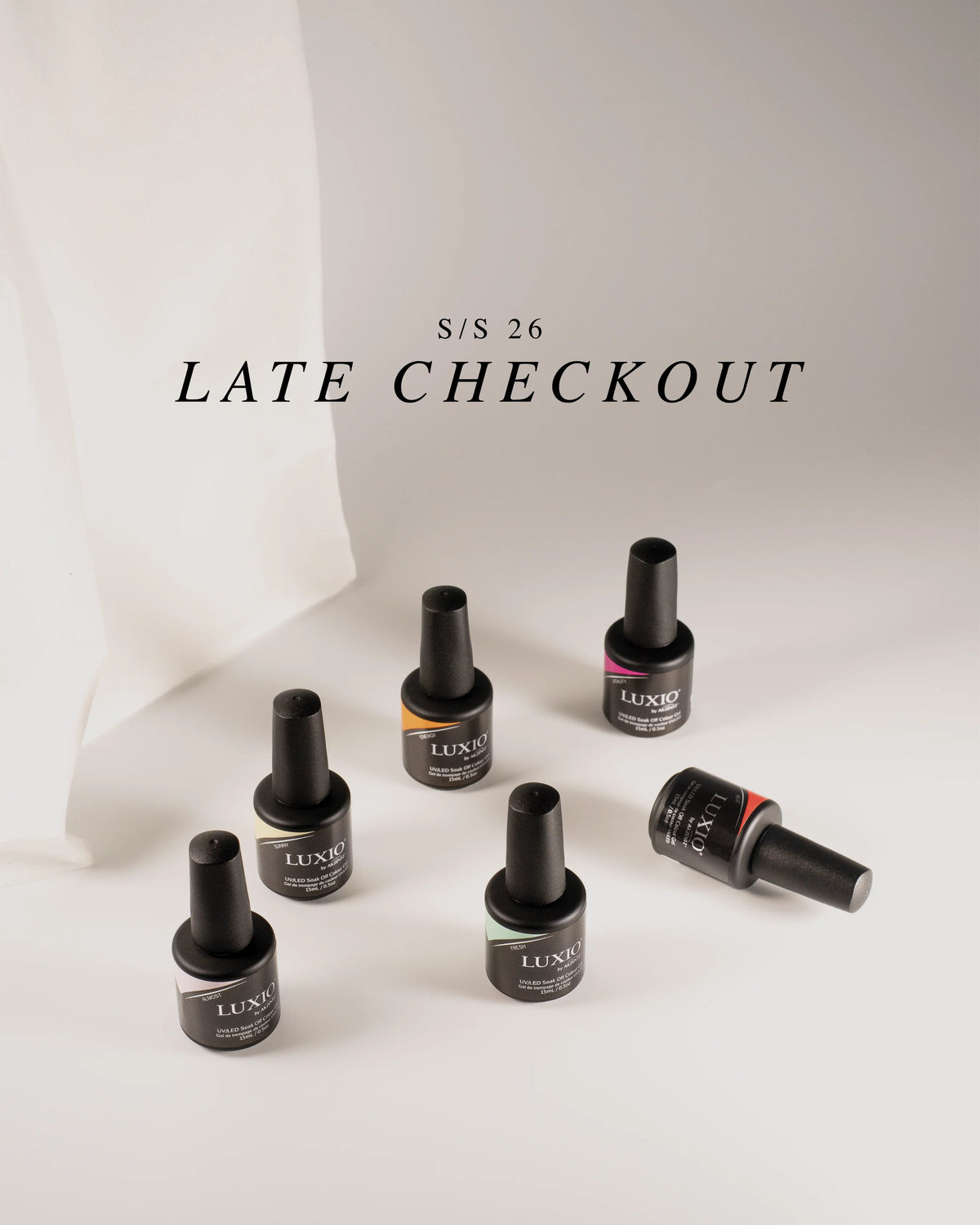 LUXIO | COLLECTION COMPLÈTE LATE CHECK OUT - 6 X 15 ML - AKZENTZ