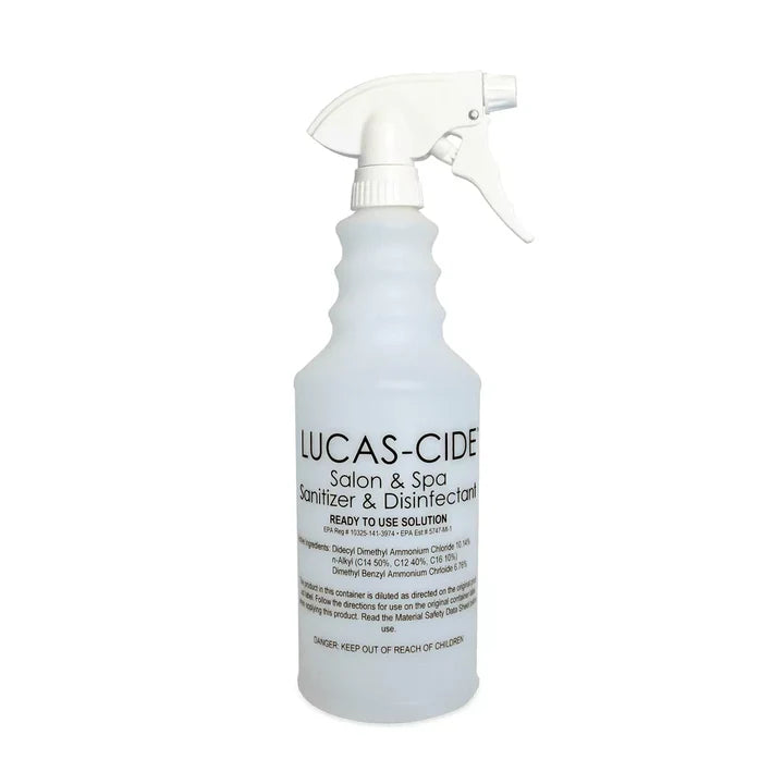LUCAS-CIDE BOUTEILLE AVEC VAPORISATEUR 32 OZ.
