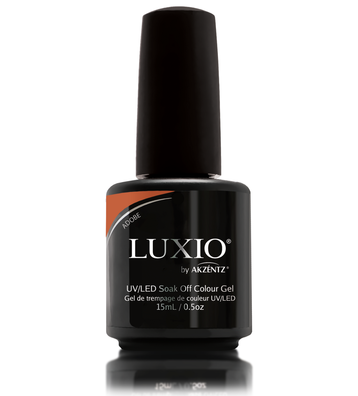 LUXIO ADOBE | UV/LED GEL POLISH IN BRIGHT BURNED ORANGE COLOR - AKZENTZ 
