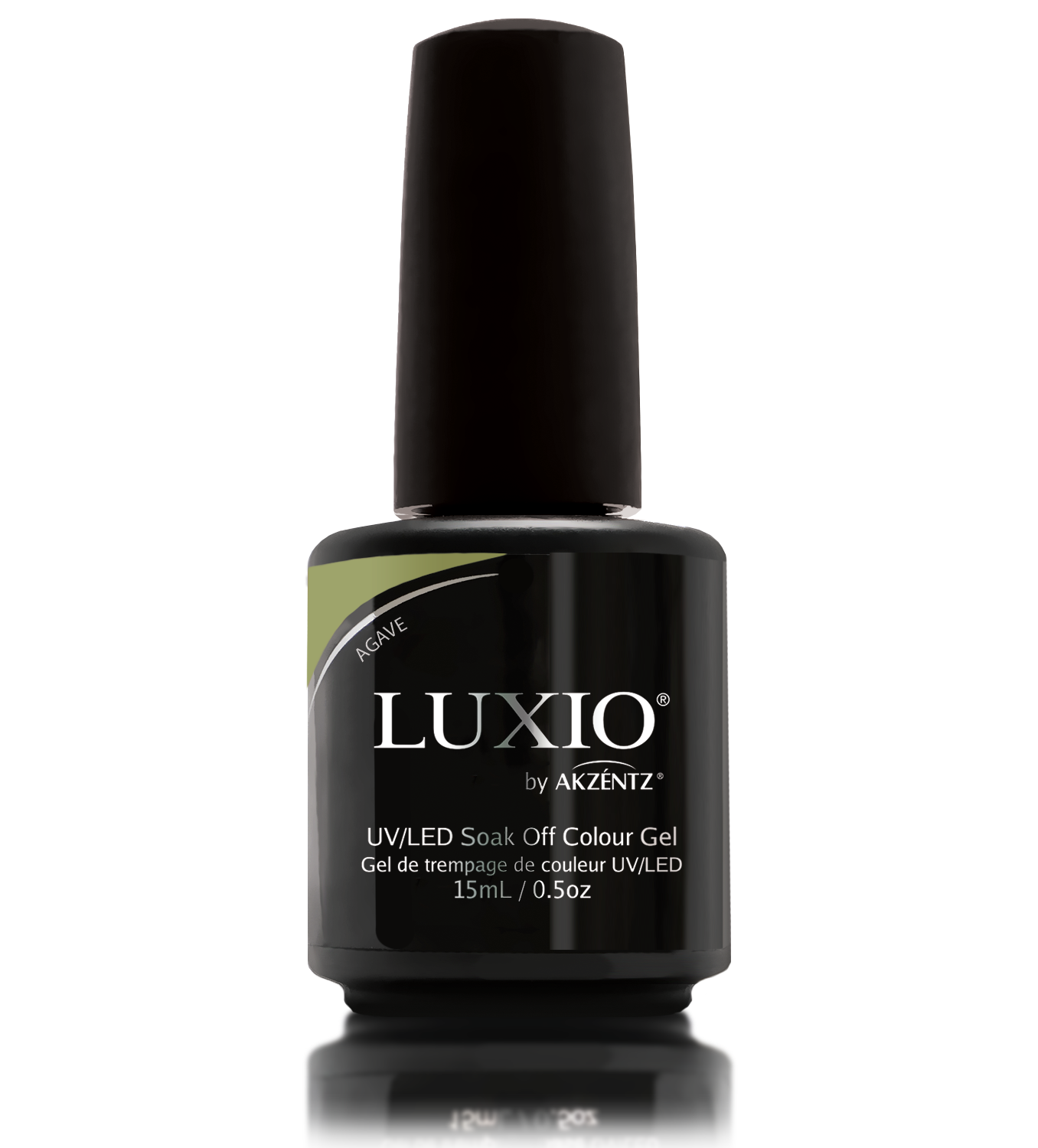 LUXIO AGAVE | ALOES GREEN COLOR UV/LED GEL - AKZENTZ 