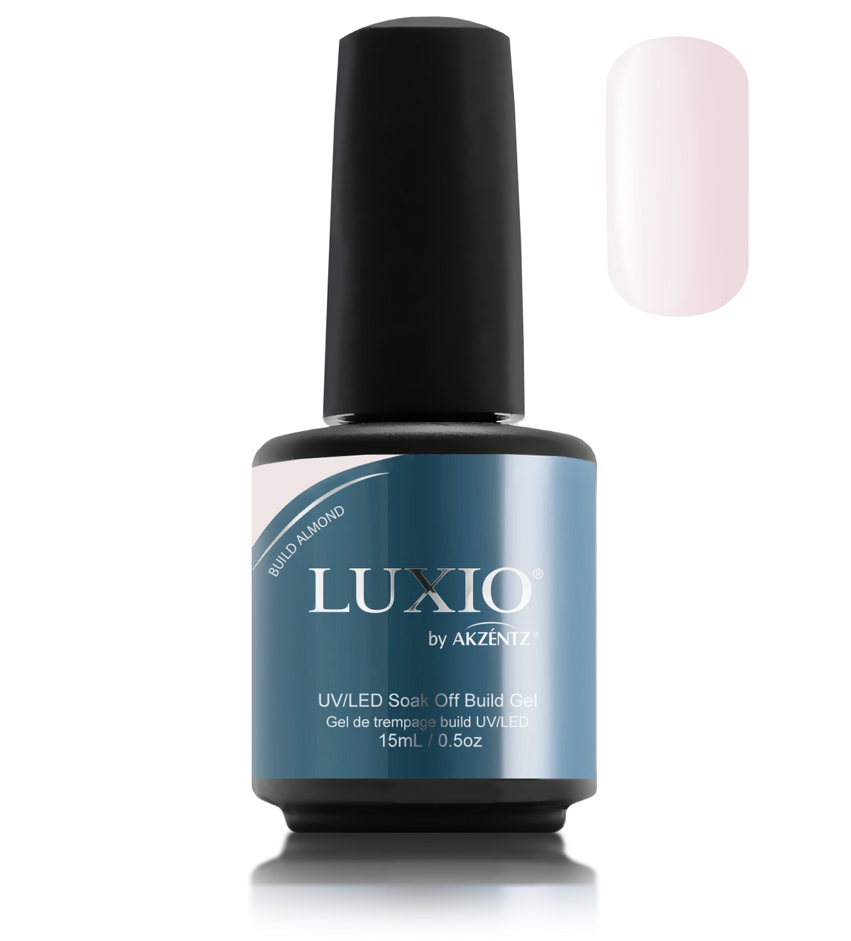 LUXIO BUILD TEINTÉ | GEL DE CONSTRUCTION DE COULEUR ALMOND - AKZENTZ