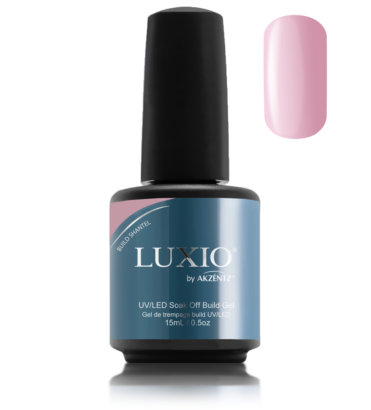 LUXIO BUILD TEINTÉ | GEL DE CONSTRUCTION DE COULEUR SHANTEL | AKZENTZ