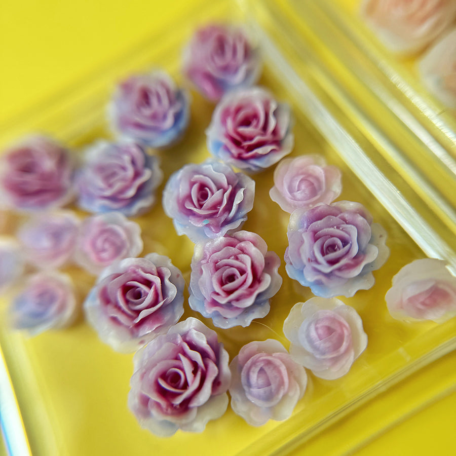 3D FLOWERS | PURPLE - MEM