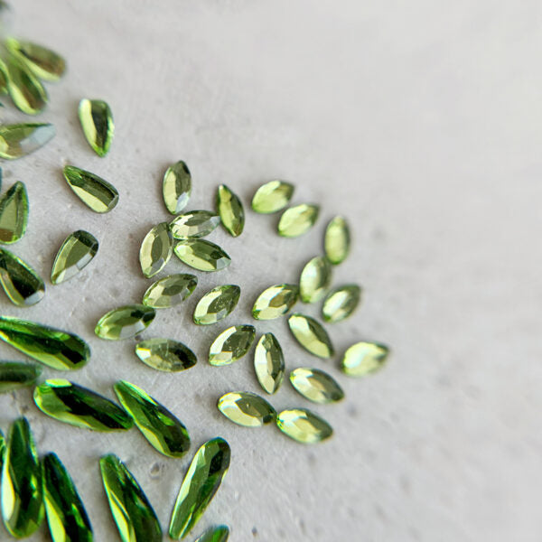 ENSEMBLE COMPLET | DIAMANTS FORMES | VERT - MEM